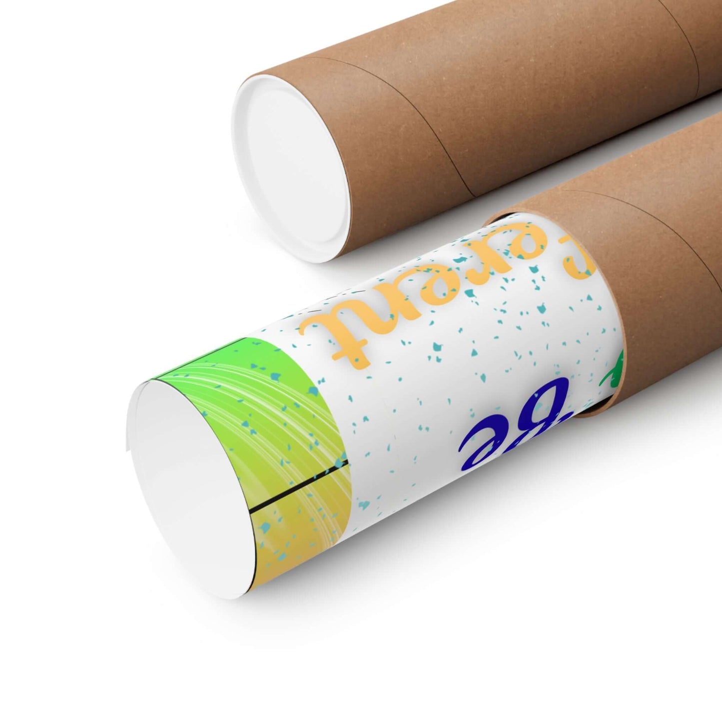 Born To Be Different Poster — Colorful Autism Awareness Matte Vertical Print