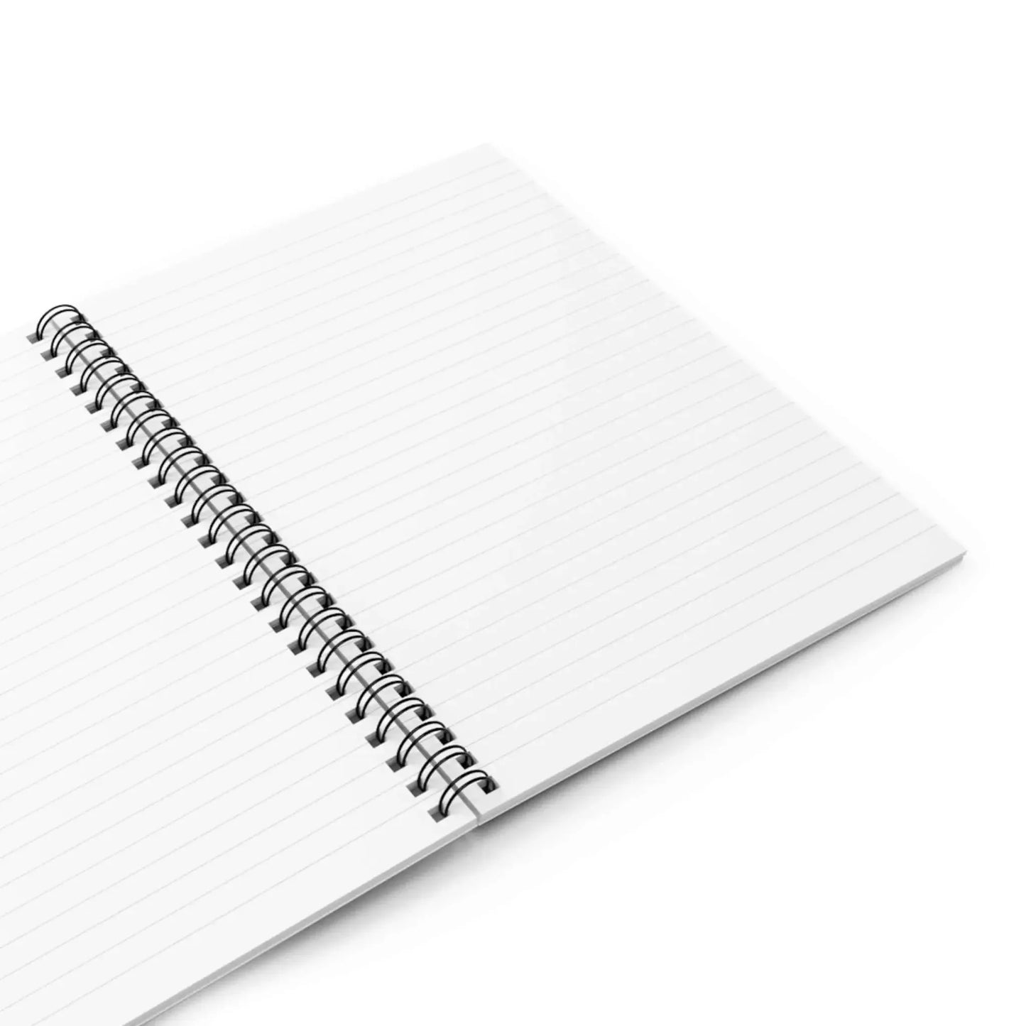 Red And Blue Plaid Spiral Notebook 6 By 8 Inch Ruled 90gsm Pages With Metal Binding Lies Flat For Easy Note Taking - One OF One CreaXtions