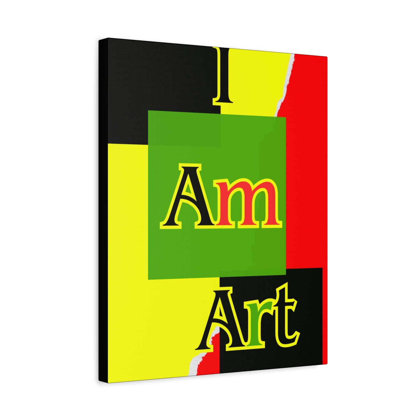 Inspirational Canvas Wall Art I AM