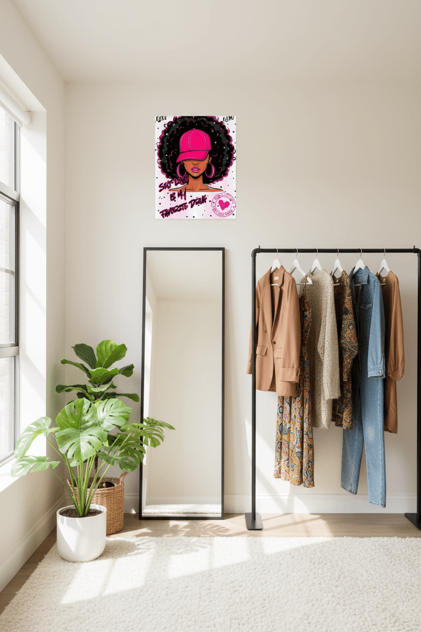 Self Love Poster Dressing Room