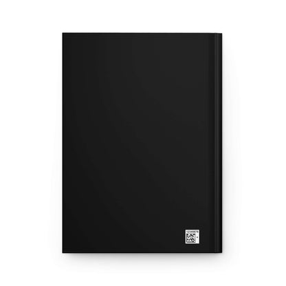 Self-love journal Heart - Graffiti hardcover journal with a sleek black cover.