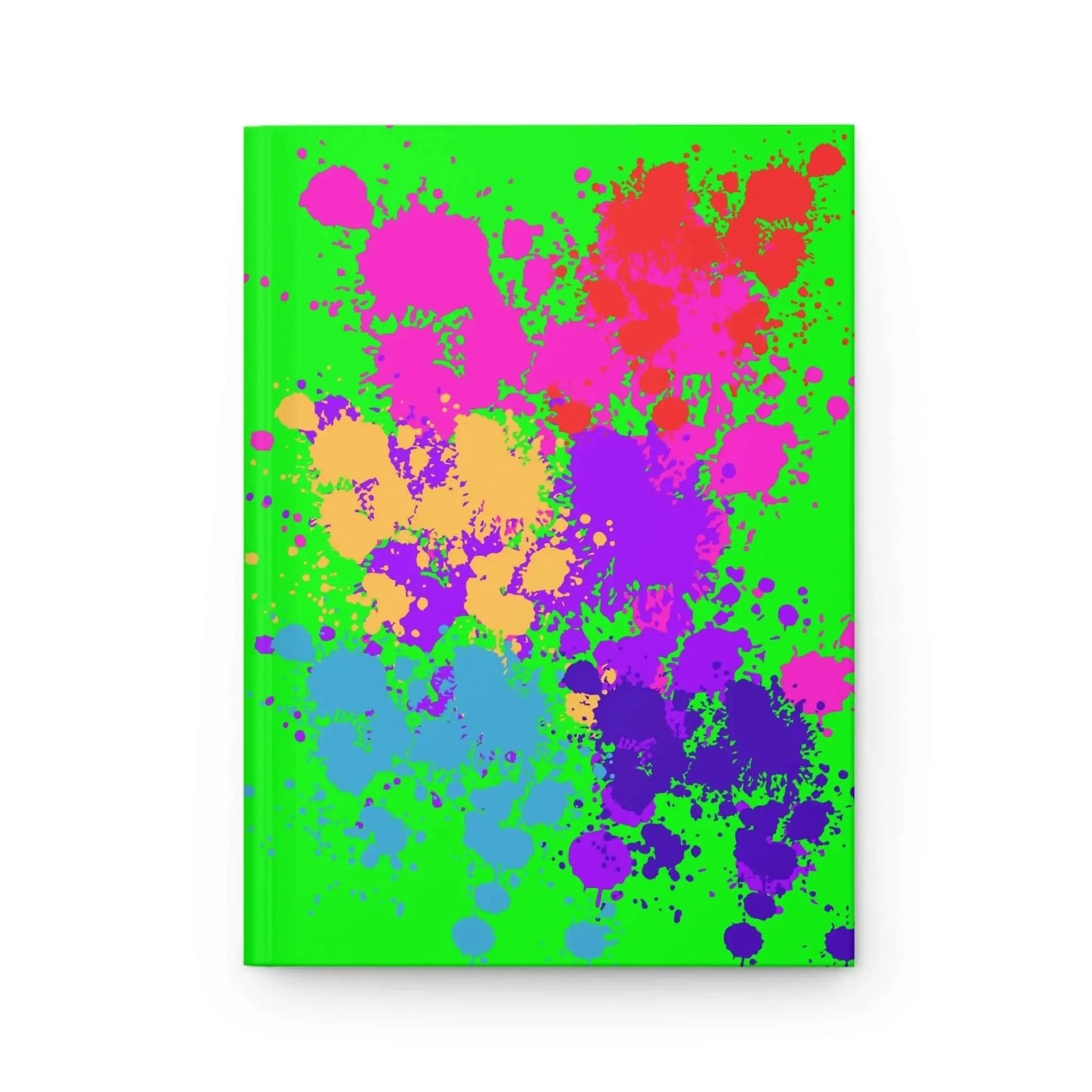 Vibrant Color Splash Journal- Capture Your Ideas Anywhere - One OF One CreaXtions