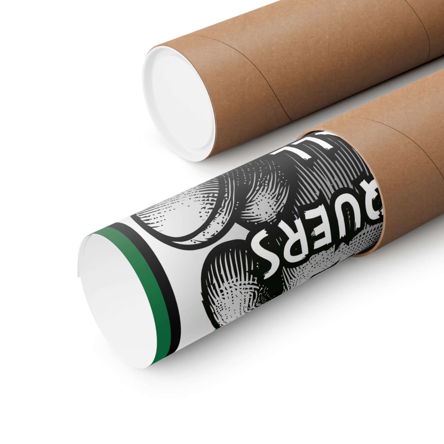 Love Conquers All Things Teddy Poster — Matte Vertical Inspirational Wall Art