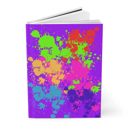 Neon Paint Splatter Journal - One OF One CreaXtions