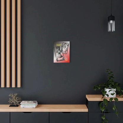 Chess Queen Canvas Wall Art - Bold & Artistic Decor - One OF One CreaXtions